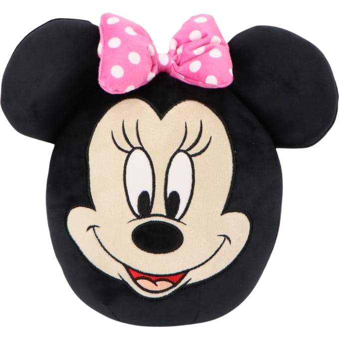 Minnie Mouse Squishy 22 cm - Knuffel - Zachte stof - Zwart