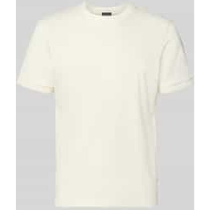 T-shirt met logostitching model 'Benluco'