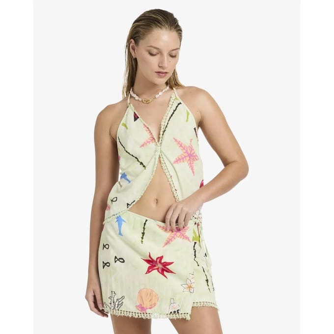 Damestanktop Billabong Lottie Hall Palm Tree