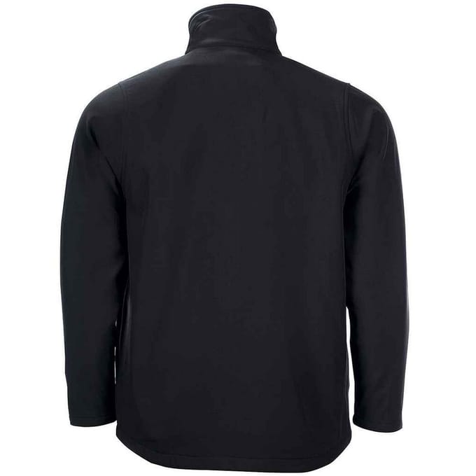 SOLS Heren Race Soft Shell Jas (Zwart)