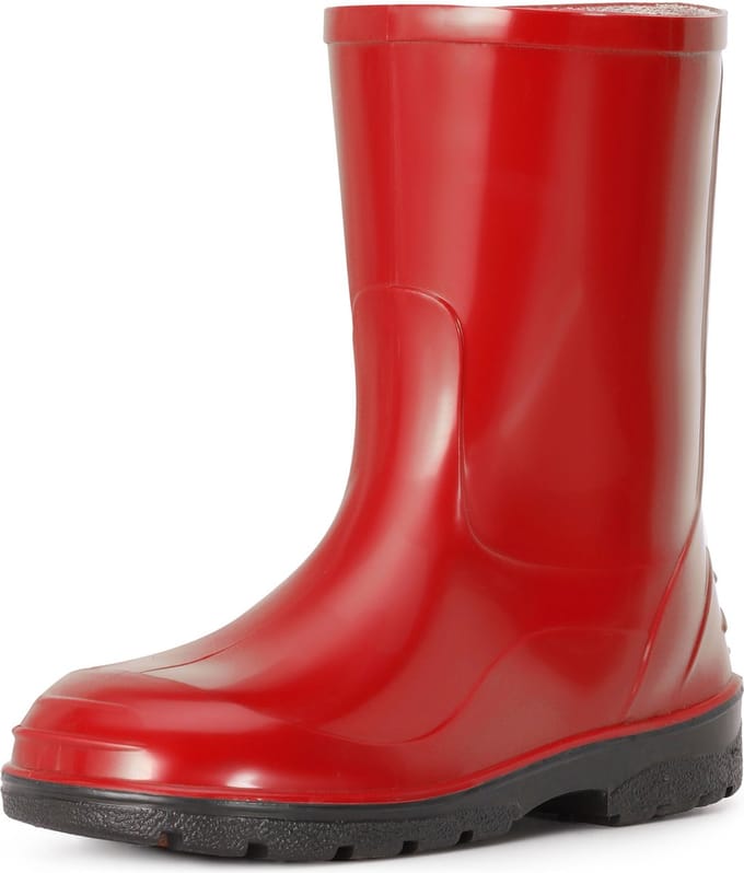 Ladeheid LA-LMG-939-Oli Dames Regenlaarzen - Rubber - Hoog - PVC - Waterdicht – Rood-2 – 28