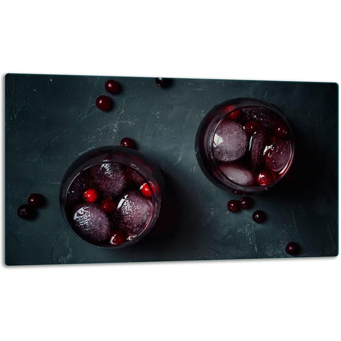 TMK ArtDeko - Snijplank - Glas - 52x30 cm - Inductiekookplaten
