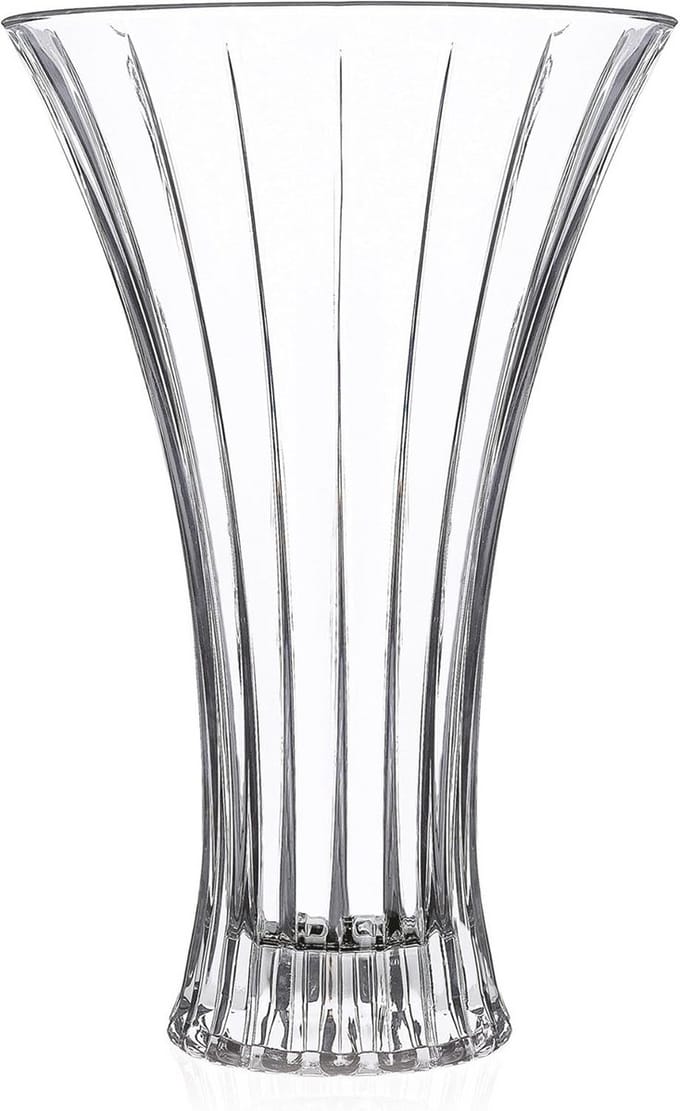Sierlijke Kristallen Vaas 30 cm - Timeless Design