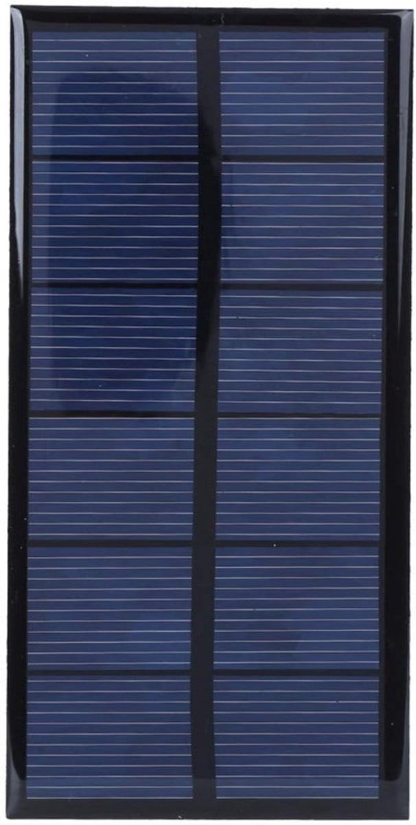 Dailygoody - Zonnepaneel Lader - 1W 3V Draagbaar - Voor Diy Projecten