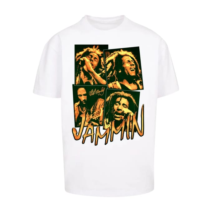 Oversized T-shirt Merchcode Bob Marley Jammin Live