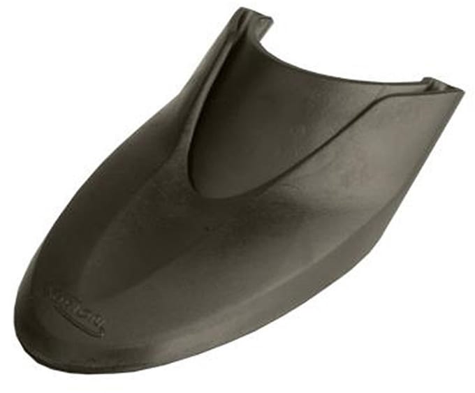 BAT SPATLAP SPOILER ORION PVC ANTRACIET /ZWART 45MM