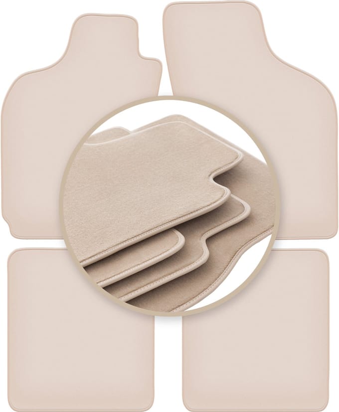 PREMIUM beige matten voor: Fiat Albea sedan 2002-2010
