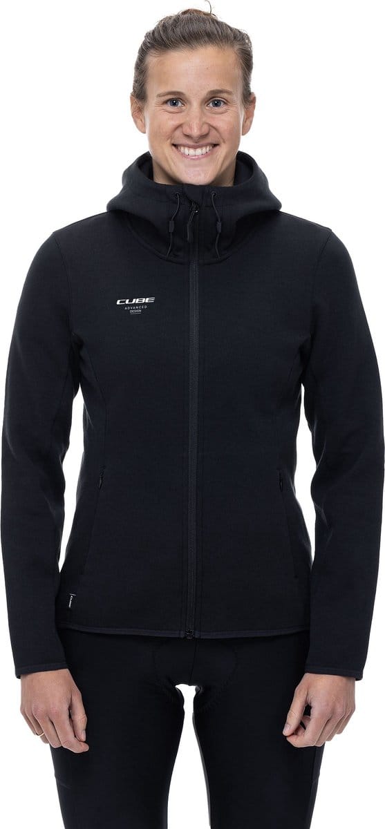CUBE WS ZIP HOODIE ADVANCED BLACK S (36)