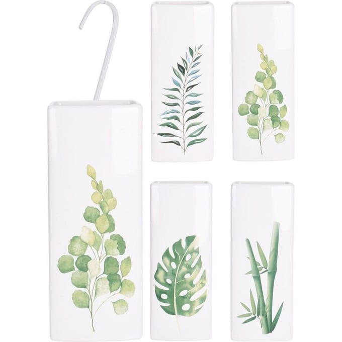 Home Styling Collection - Luchtbevochtiger - 300 ml - Keramisch - Decoratief Bladmotief
