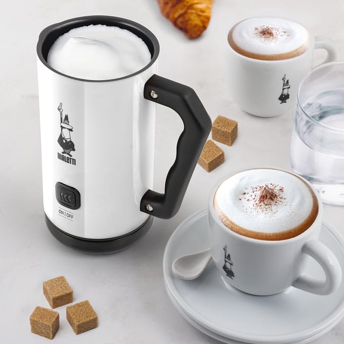 Mousseur a lait électrique - BIALETTI - MKF02 - 300 ml - Blanc