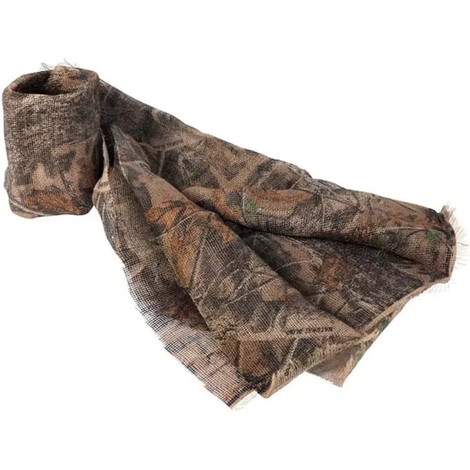 Camo bedrukte jute doek Stepland