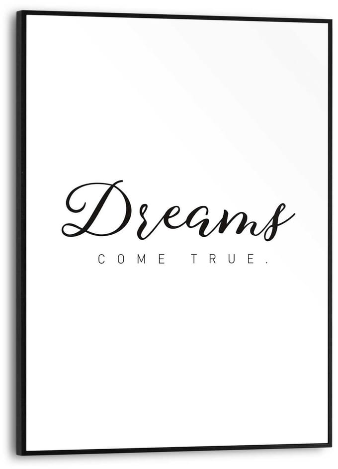 Schilderij Dreams come true - 40 x 30 - Hout - REINDERS