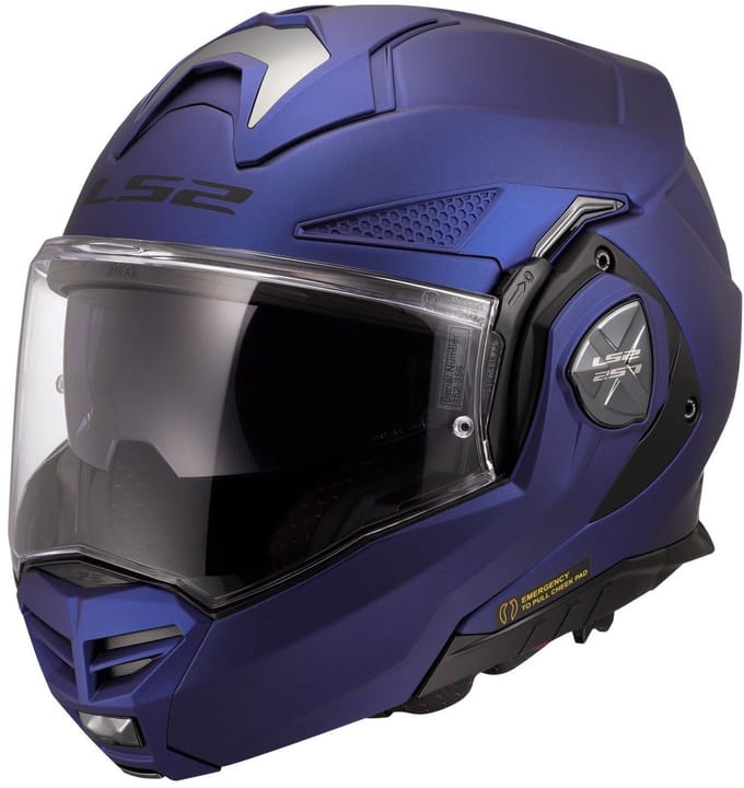 LS2 FF901 Advant X Solid Navy Blauw 06 Systeemhelm - Maat XXXL - Helm