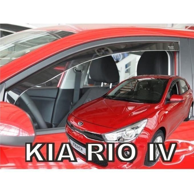 J&;J AUTOMOTIVE | Heko Wind deflectors Voor Kia Rio 4 5D. Berlina sinds 2017
