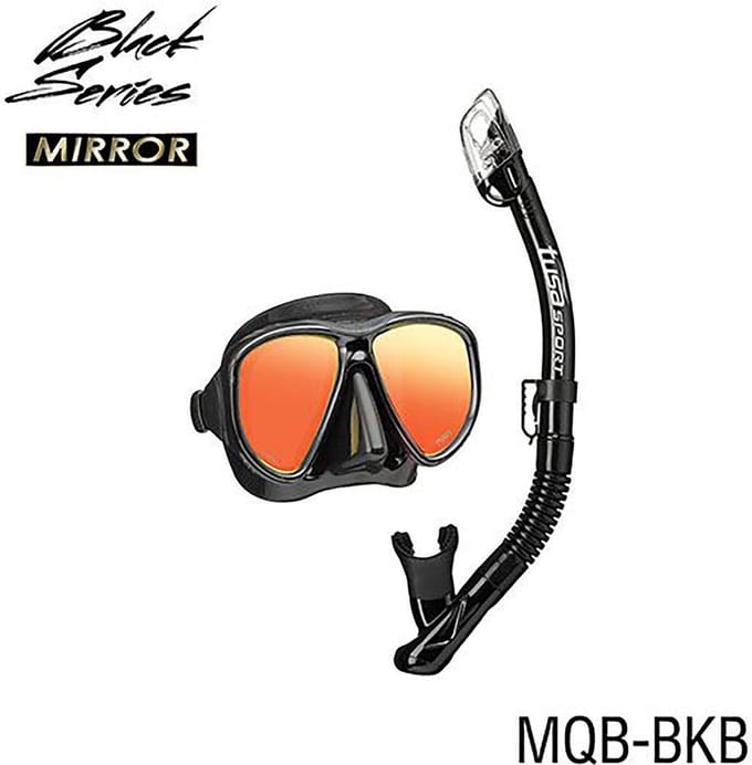 TUSA Powerview Dry Mirror snorkelset