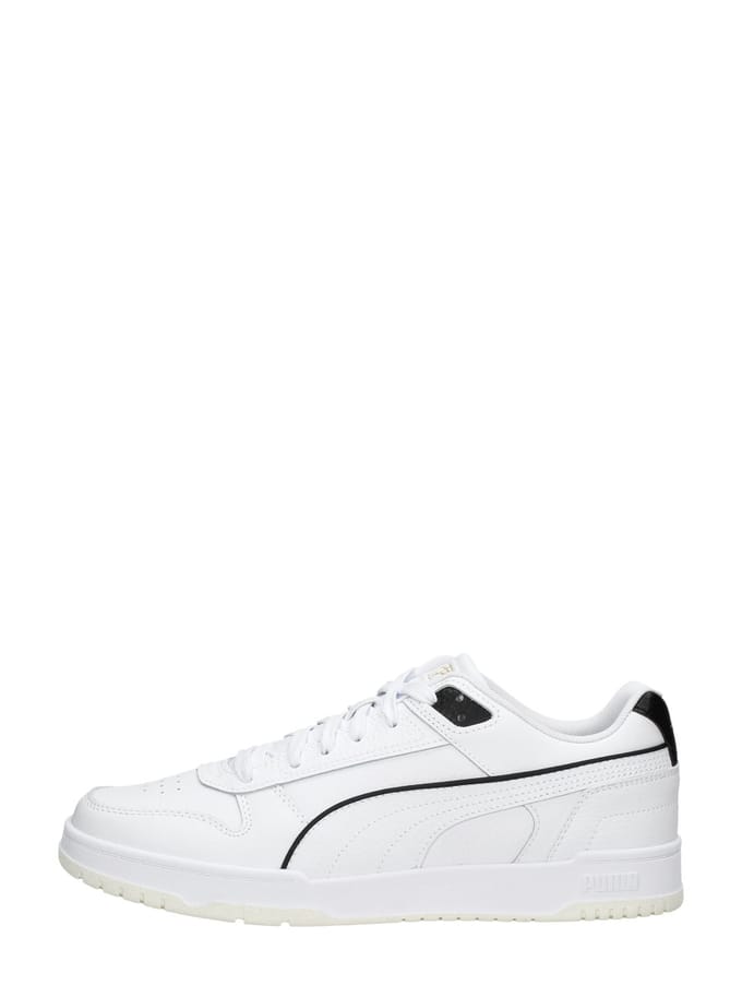 PUMA RBD Game Low Unisex Sneakers - Wit/Zwart/Goud