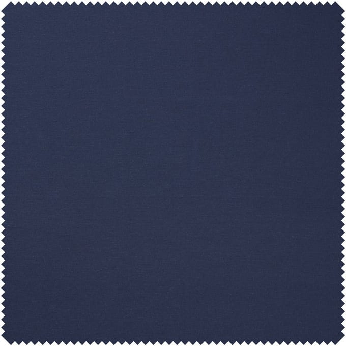 Decoratieve stof linnen optiek "Uni" - Donkerblauw