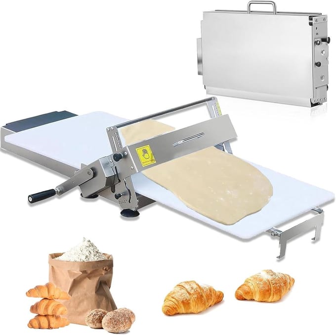 Deegrol Machine - Lamineer Roller - Bakken Thuis - Verstelbare Dikte - 0-25mm - Multicolor