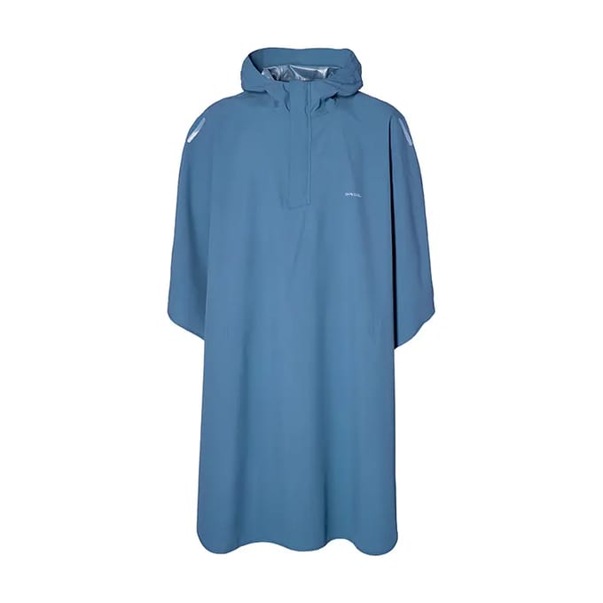 Basil Hoga Regenponcho Unisex - Blauw - One Size