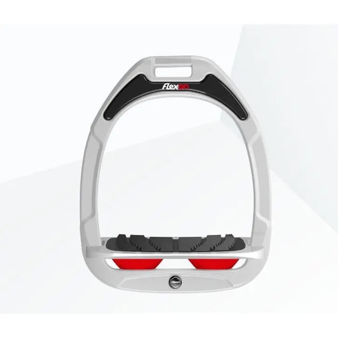 Inclinatie Grip Beugel Wit/Grijs/Rood Flex-On Green Composite