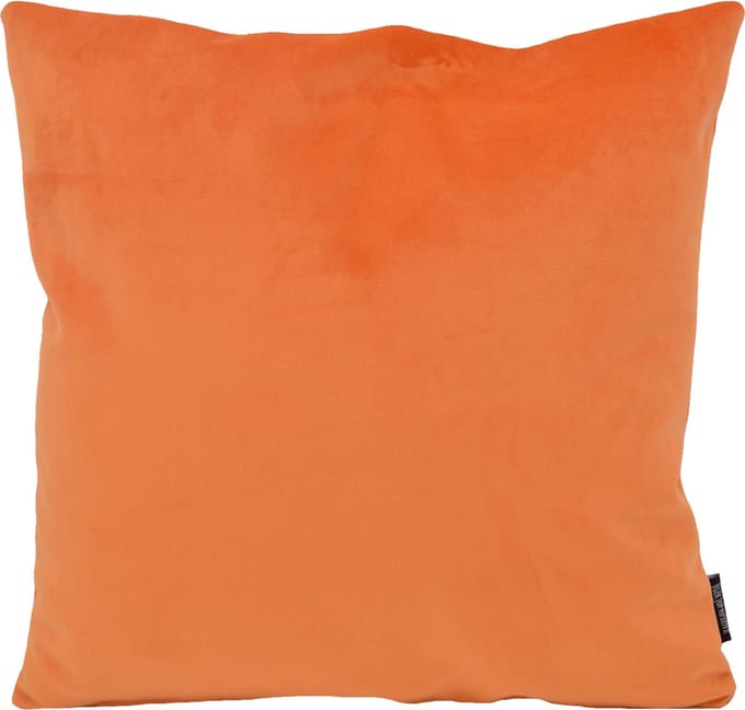Gek op kussens! Sierkussen velvet oranje | 45 x 45 cm | polyester