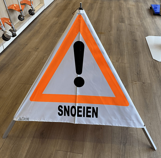 Verkeers plumobiel driehoek snoeien 90cm