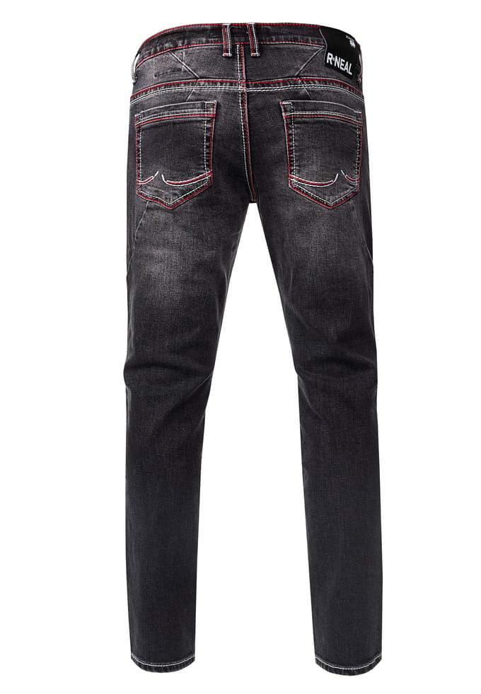 Jeansbroek "ODAR" destroyed regular fit stretch