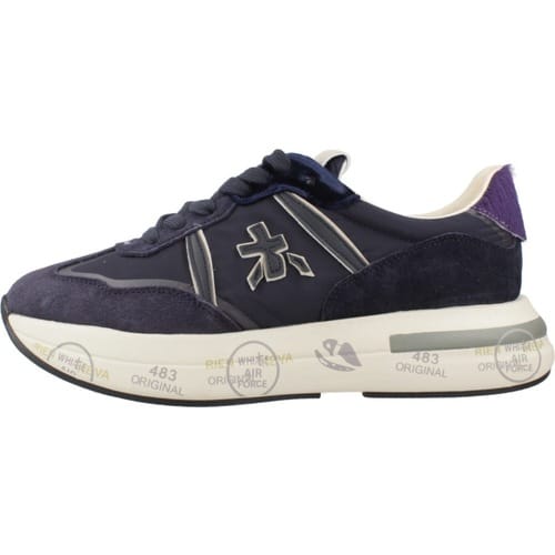 Premiata Cassie Sneakers - Suède - Dames - Blauw - Maat 38
