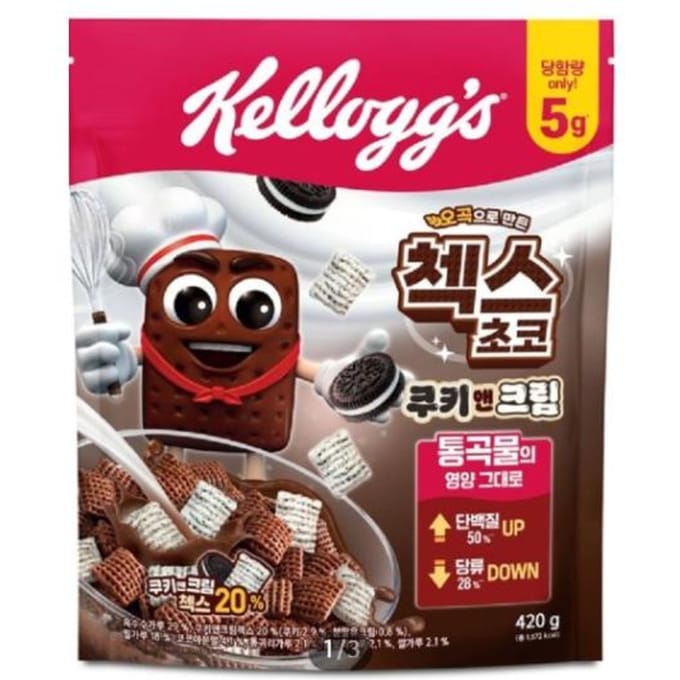 Kellogg's Chex Choco Cookie & Cream (420 gram) (3 opties) #3PCS