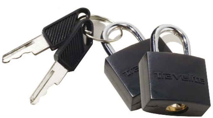Travelite Sleutelslot Set van 2 Zwart