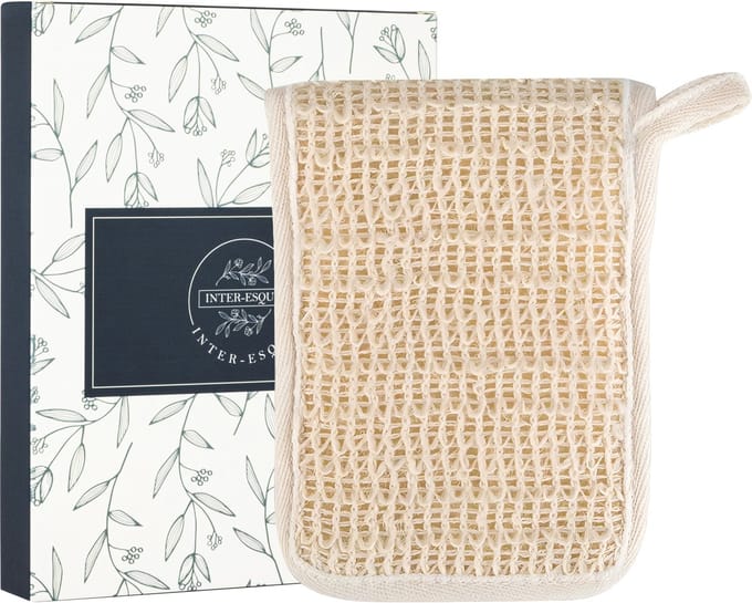 INTER-ESQUE Zeepzakje - Shampoo Bar Zakje - Scrub - Extra Schuim - Sisal