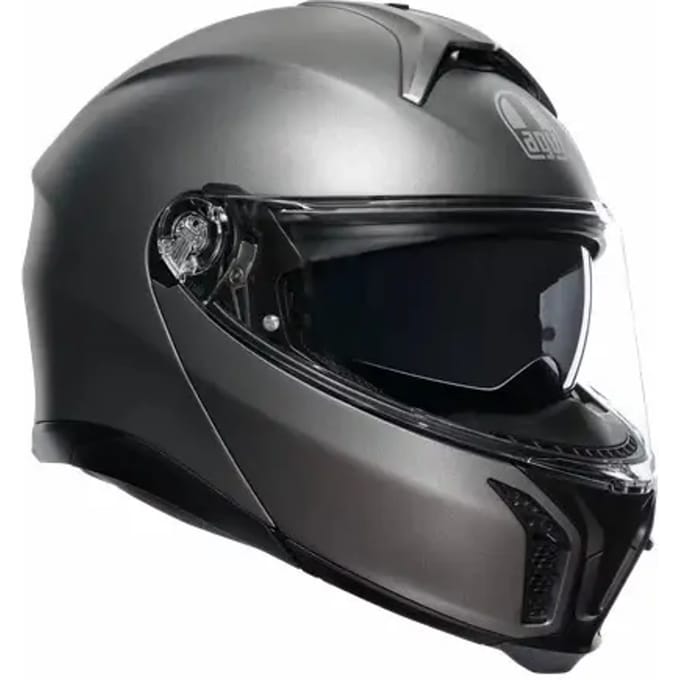 AGV Tourmodular Solid Luna Grijs Mat Systeemhelm XXL