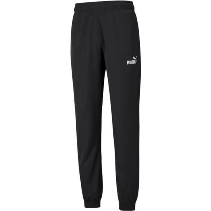 Puma Heren Geweven Joggingbroek (Zwart)