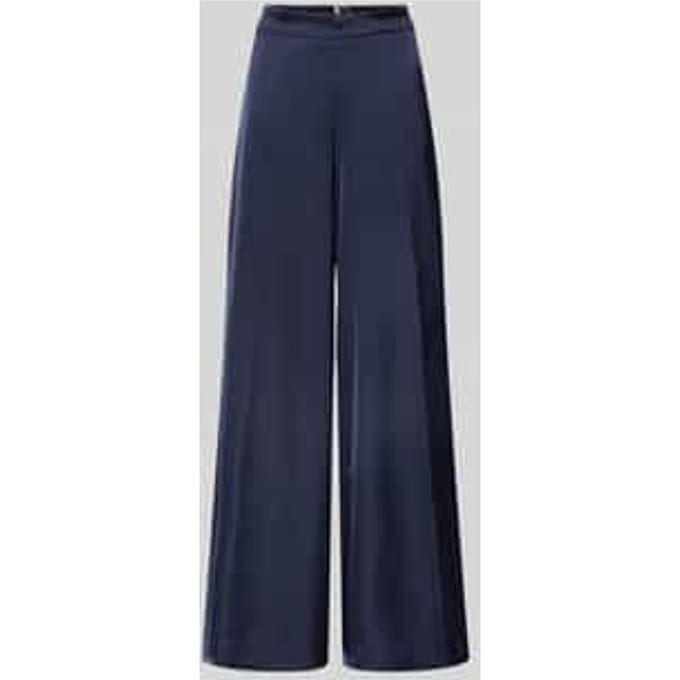 Wide leg broek met elastische band
