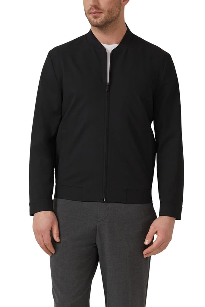 s.Oliver  Jackets Indoor Black Größe: 46 | Bomberjacken Outlet | Herren | Schwarz