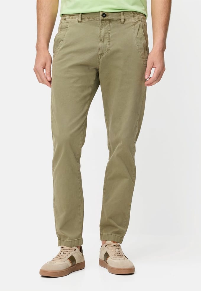camel active Regular fit chinobroek - Maat - Olijfgroenmenswear-33/32