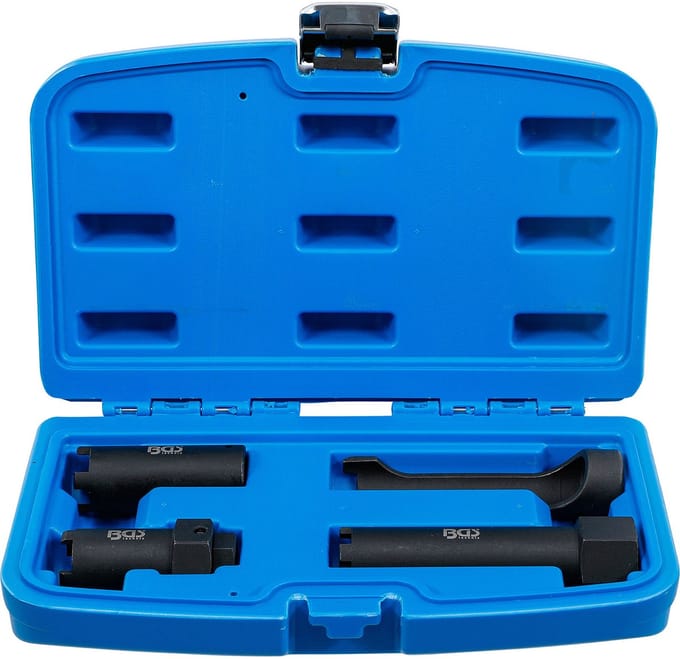 BGS sleufmoersleutelset, buitenste spie voor vrachtwagens, 4 stuk...