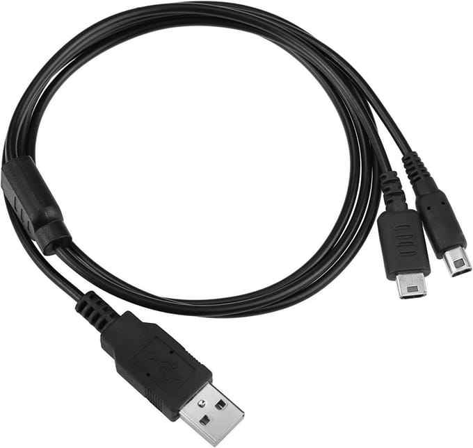 USB A-oplaadkabel geschikt voor Nintendo