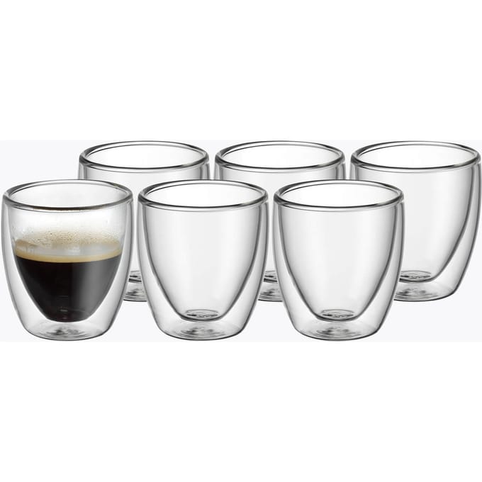WMF Kult espressoglazen, 6 stuks