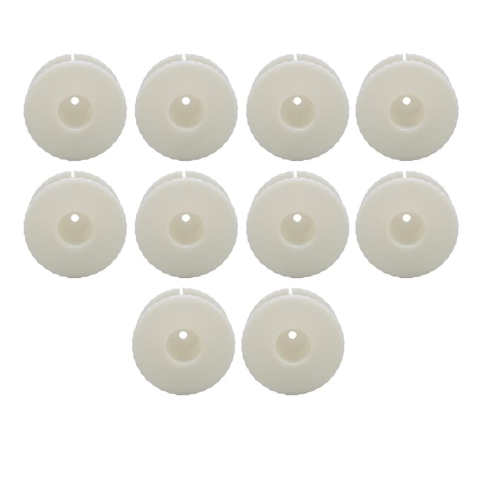 10 Stuks Luidspreker Inductor Spoel Frame Plastic Ronde Spoel Luidspreker Crossover Draadspoel Lege Spoelen white