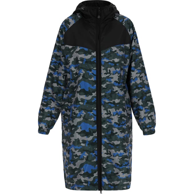Schmuddelwedda Jas Dames Blauwe camouflage