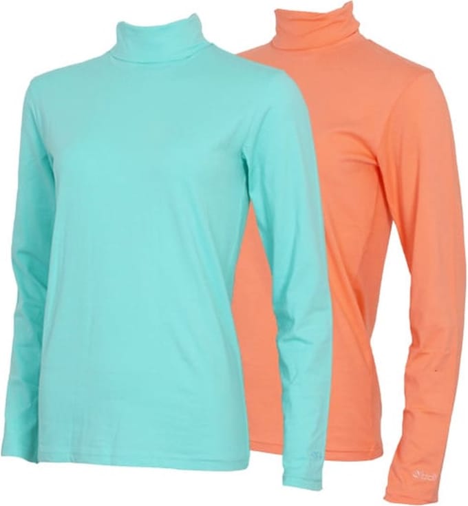 2-Pack Campri - Skipully - Wintersportpully - Dames - Aruba blue/Salmon (652) - maat M