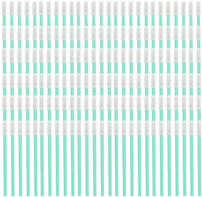 Dailygoods - 200 Stuks Schuimreinigingsstaafjes voor Precisiewerk