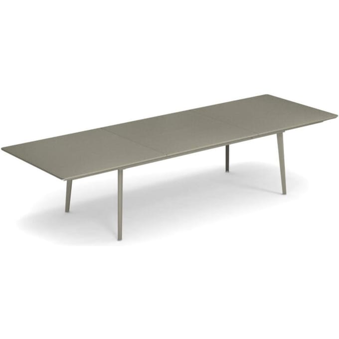 Emu Plus4 Verlengbare tafel - grijs/groen - 220 x 90 cm