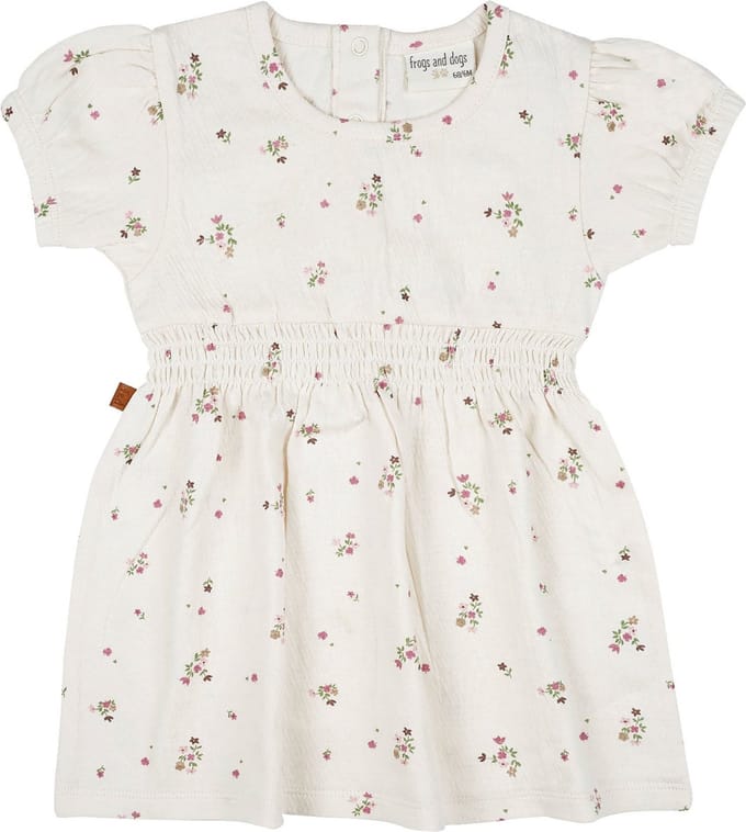 Frogs and Dogs - Crinkle Flower Dress - - Maat 68 -