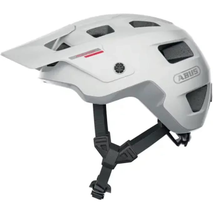 Fietshelm ABUS MODROP polar white S - 51-55 cm - wit - Geschikt voor gebruik op mountainbikes - 310 g