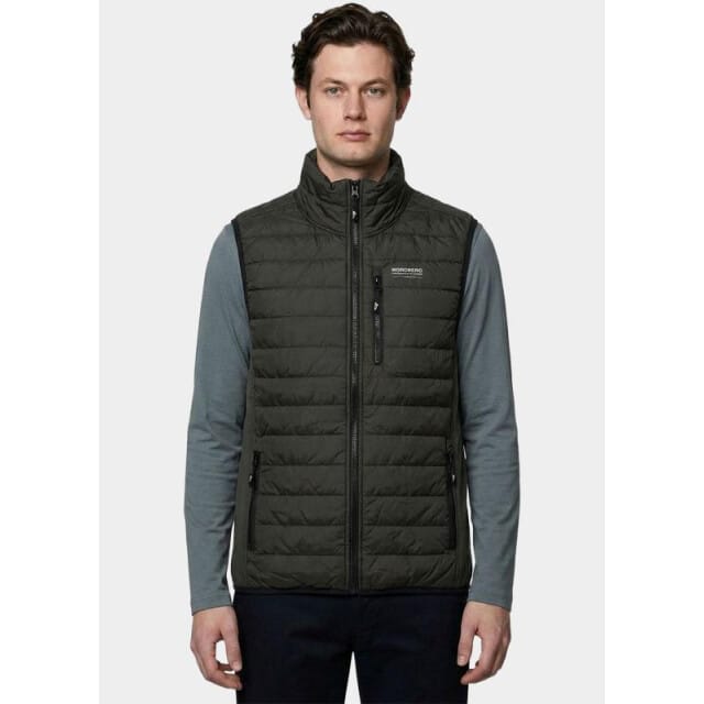 Nordberg Bodywarmer Tommy - Heren - Army - Maat XL