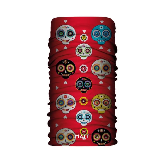 Microfiber Necktube Kind MATT Awesome Skull