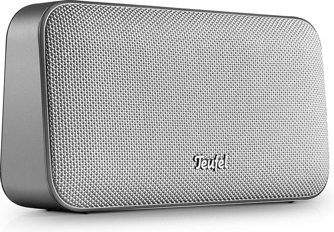 Teufel MOTIV® GO - Draagbare bluetooth stereo speaker - Spatwaterdicht IPX5 - zilverwit