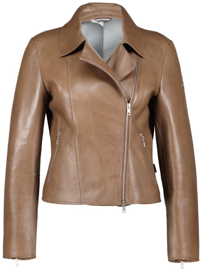 Zari leren Jacket